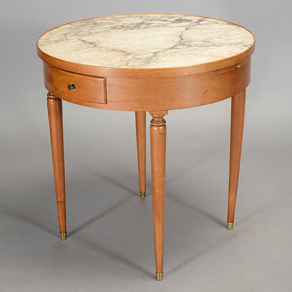 Louis Philippe Style Circular Marble Top Table (1 of 4)