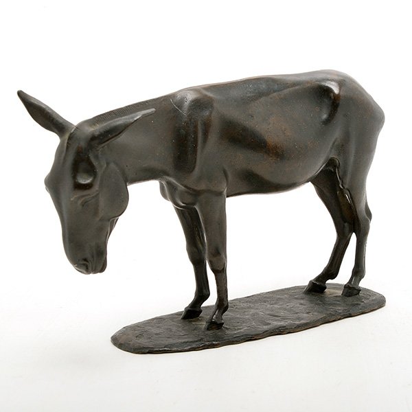 French Bronze Figure of a Mule (1 of 9)