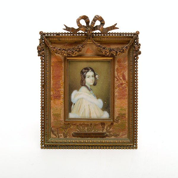 Framed Portrait Miniature of Lady Jane Erskine (1 of 7)