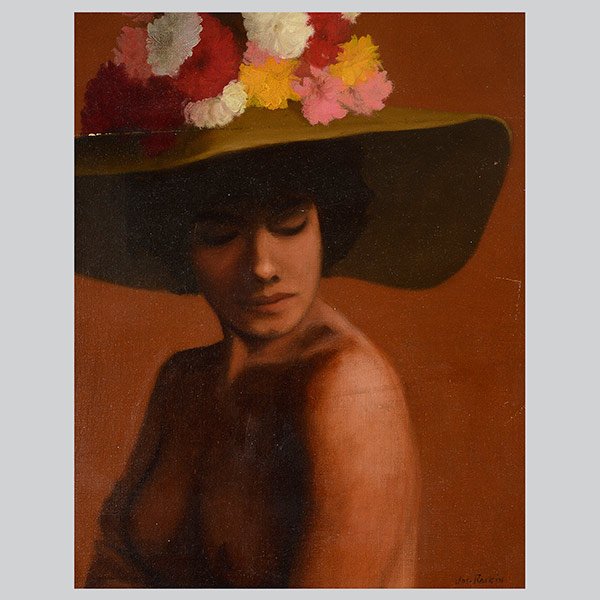 J. RAIKIN "Woman In Hat". (1 of 6)