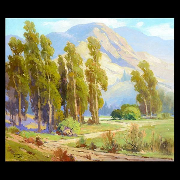 RICHARD GUY WALTON "Eucalyptus Trees Near La Canada" (1 of 5)