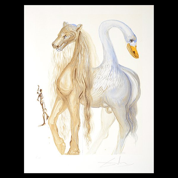 SALVADOR DALI "Le Chimere d' Horace" Lithograph. (1 of 6)