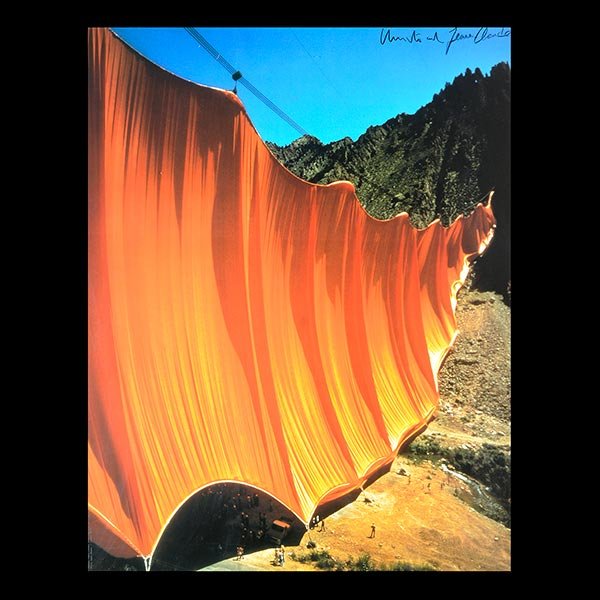 CHRISTO and JEAN CLAUDE Signed Photograph. (1 of 5)
