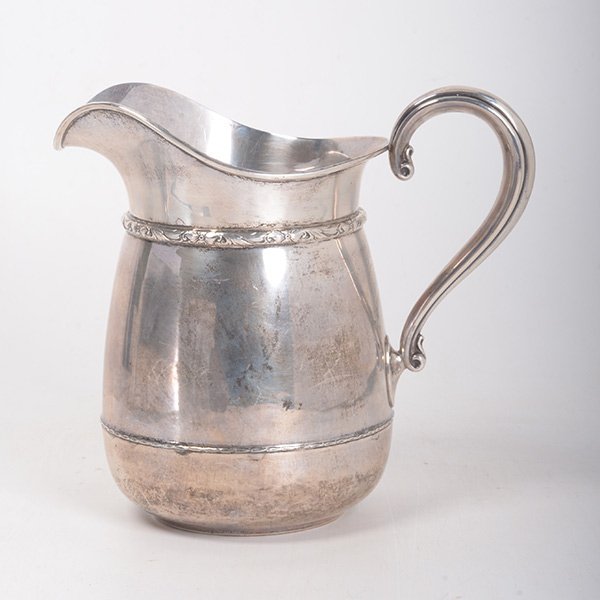 International Sterling Silver Water Pitcher (1 of 5)