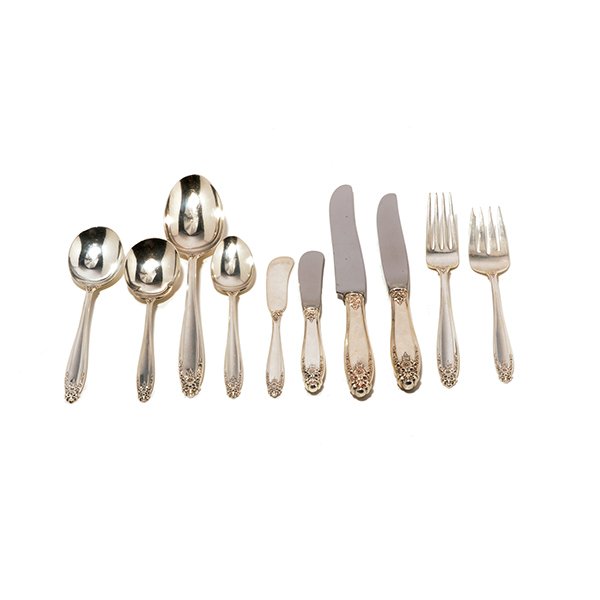 International Prelude Sterling Silver Flatware Service (1 of 8)