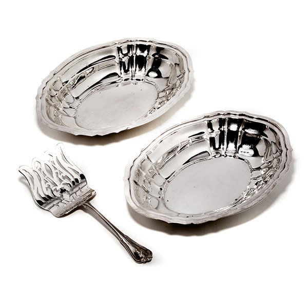 Pair of Gorham Chippendale Sterling Entree Dishes and a (1 of 5)