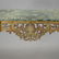 Beaux Art Gilt Bronze Marble Top Console and Matching - 2
