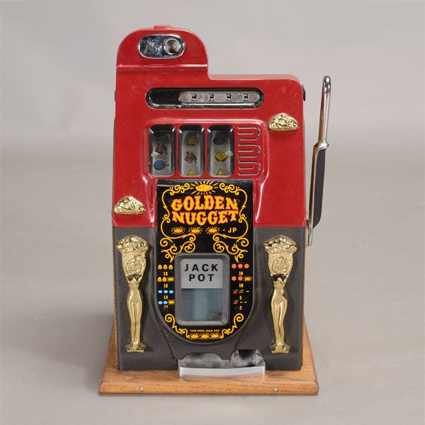 Mills Golden Nugget Las Vegas Quarter Slot Machine