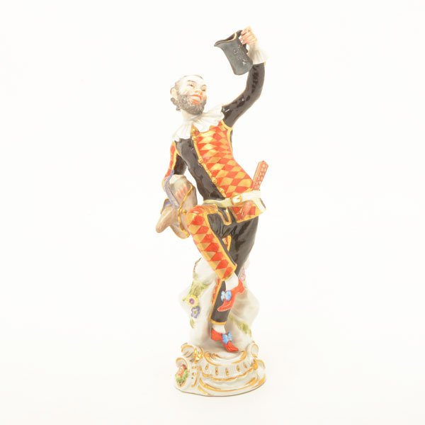Meissen Porcelain Harlequin Figure (1 of 7)