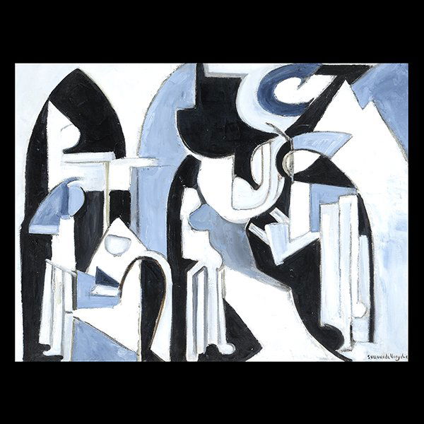 SIMONE DE VIRGILE French Abstract / Contemporary Art (1 of 5)