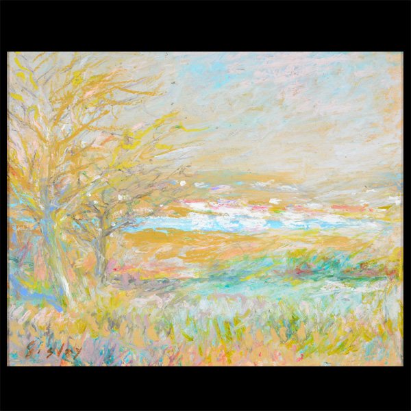 After ALFRED SISLEY "Pastel Field" Oil Pastel French (1 of 4)