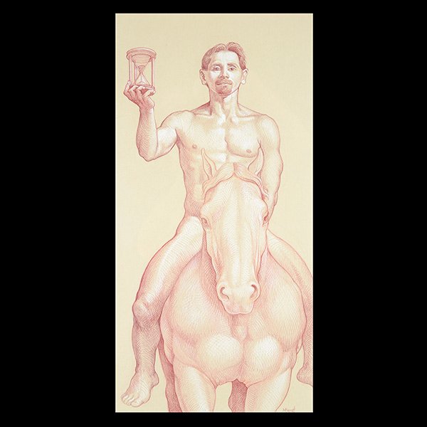 MICHAEL BERGT "Time Piece (Study)" Colored Pencil on (1 of 5)