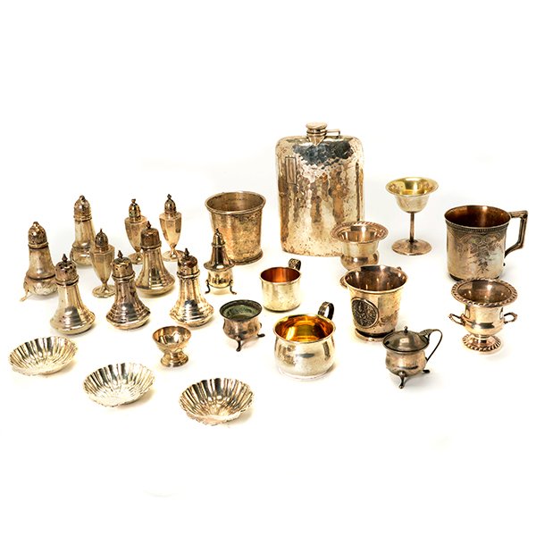 Collection of Sterling Silver Hollowware (1 of 10)