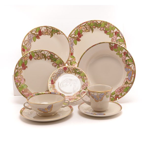 Pickard Seasons of a Rose and Summer China Service (1 of 10)