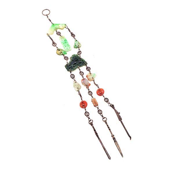 Chinese Chatelaine, Late 19th/Early 20th Century (1 of 10)