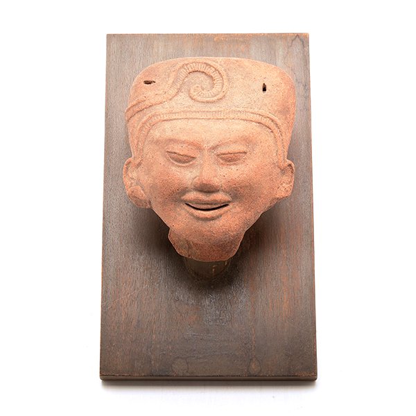 Pre-Columbian Pottery Head (1 of 8)