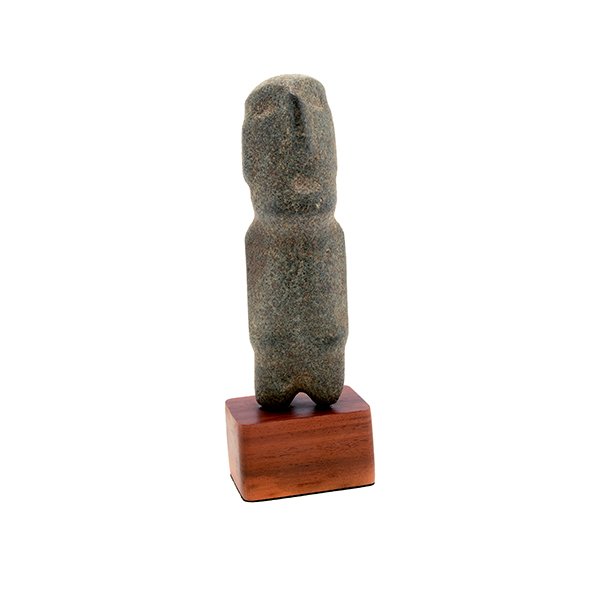 Pre-Columbian Green Stone Axe God (1 of 6)