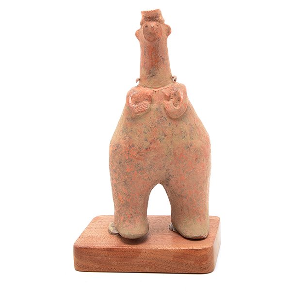 Iranian Female Figural Pottery Vessel (1 of 8)