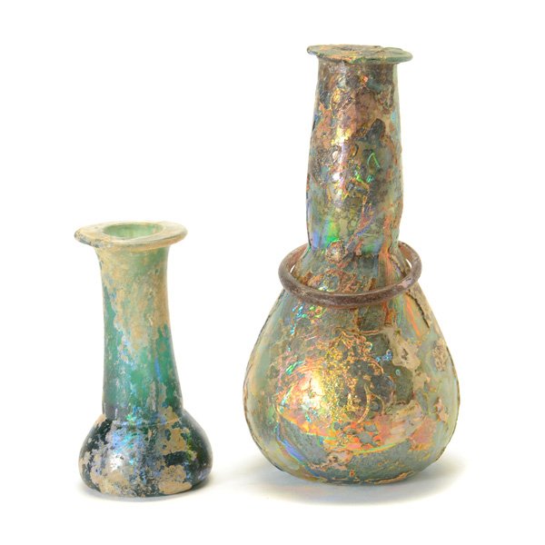 Two Roman Glass Bottles (1 of 6)