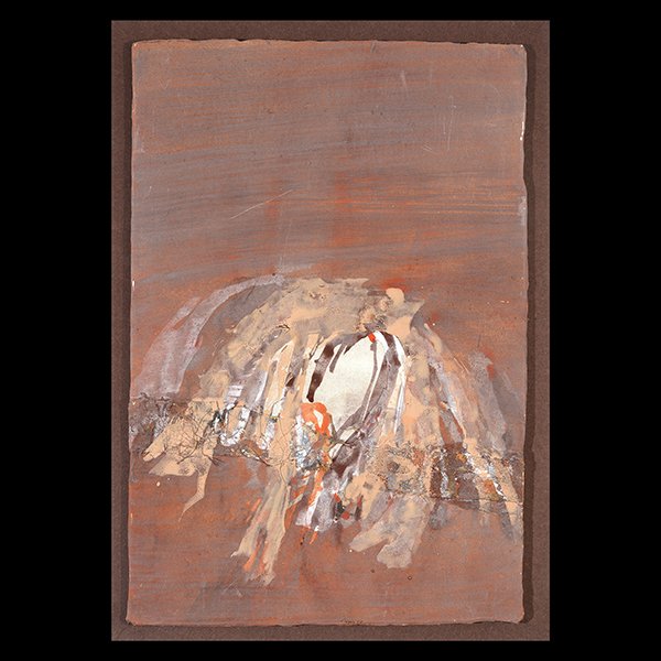 JOHN KOENIG "Untitled" Mixed Media on Paper Mounted on (1 of 4)