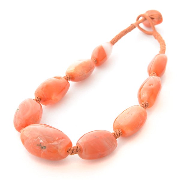 Antique Tibetan Carnelian Bead Necklace. (1 of 4)