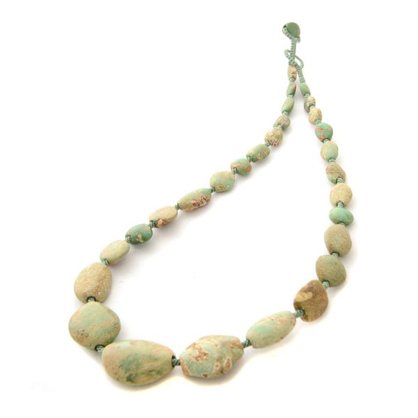 Ancient Middle Eastern Turquoise Bead Necklace. (1 of 4)