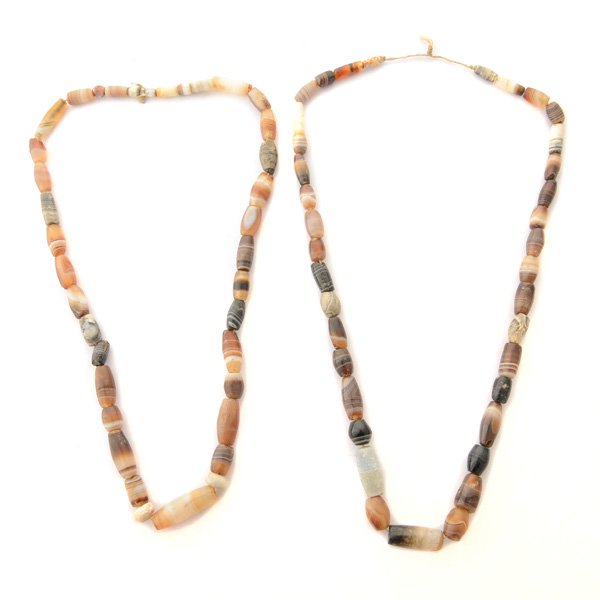 Collection of Two Ancient Afghanistan Agate Bead (1 of 8)