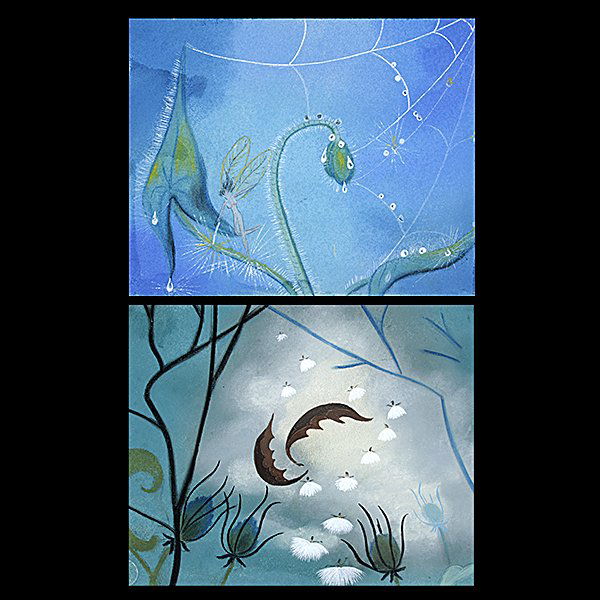 Attr. to WALT DISNEY STUDIOS "Floating Dancers" and (1 of 7)