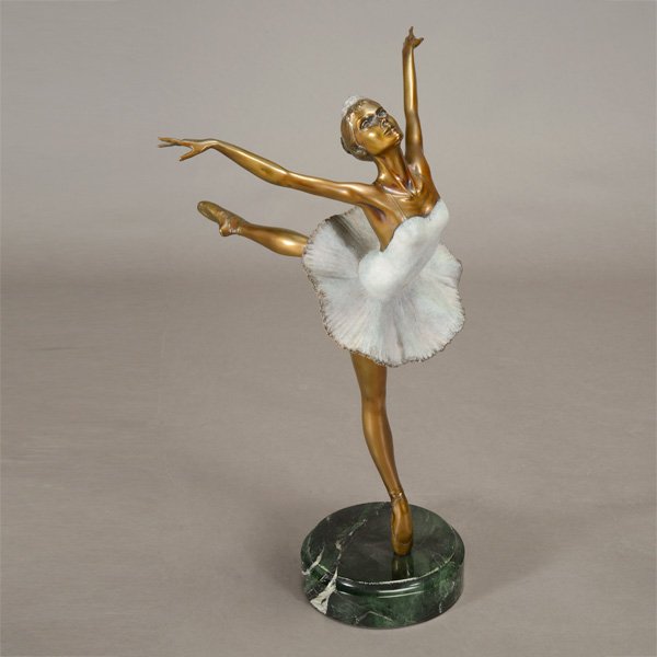 MARIO JASON Bronze Sculpture "Giselle". (1 of 5)