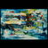 AMERICAN SCHOOL "Pier" Oil on Board Painting.
