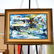 AMERICAN SCHOOL "Pier" Oil on Board Painting. - 4