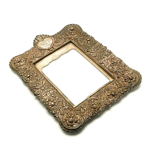 Tiffany Sterling Repousse Picture Frame (1 of 8)