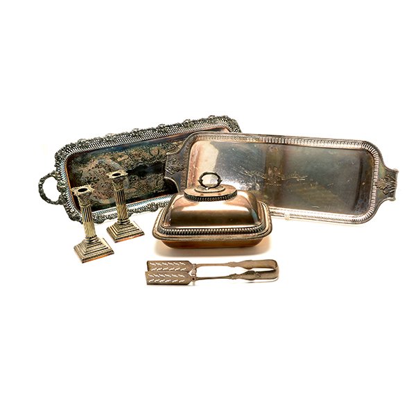 Six English Sheffield Silver Plated Articles (1 of 10)