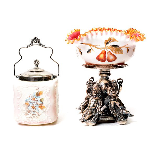 Victorian Quadruple Plated Stand and a Wave Crest (1 of 10)