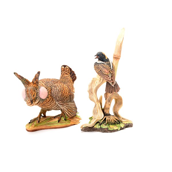 Two Boehm Porcelain Figural Groups of Birds (1 of 10)