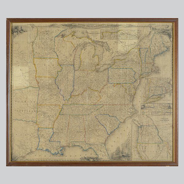 A New Map for Travelers through the United States of (1 of 4)