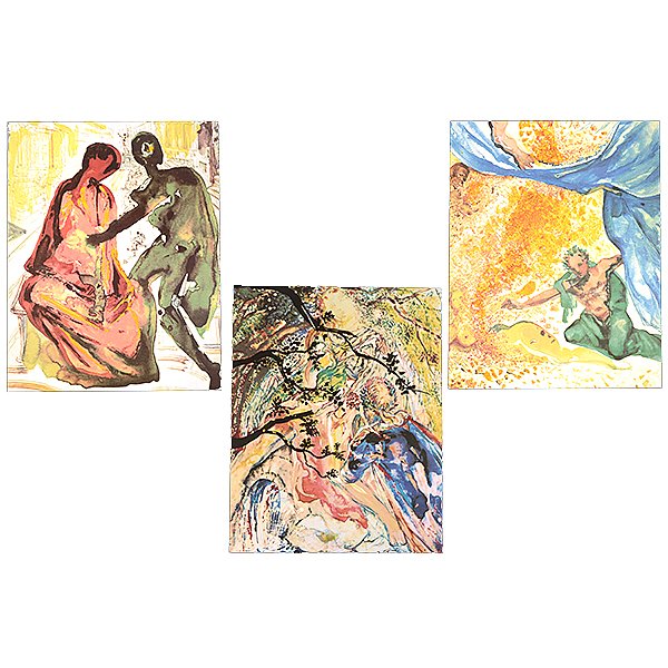 SALVADOR DALI "Les Amoureux" Portfolio of 3 (1 of 10)