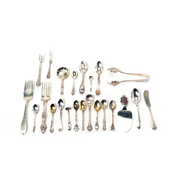Collection of Sterling Novelty Flatware and Demitasse (1 of 10)