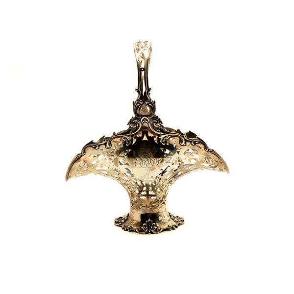 Reed and Barton Sterling Silver Reticulated Basket (1 of 8)