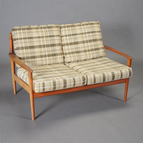 Danish Modern Folke Ohlsson for Dux Settee (1 of 4)