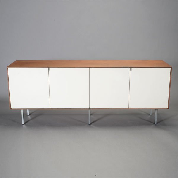 Florence Knoll Walnut Credenza (1 of 4)