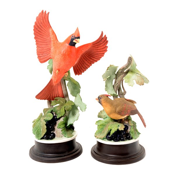 Two Boehm Bisque Figural Group of Birds (1 of 10)