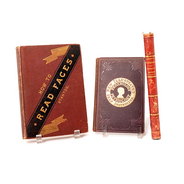 Three Vintage Books Related to Physiognomy and (1 of 10)