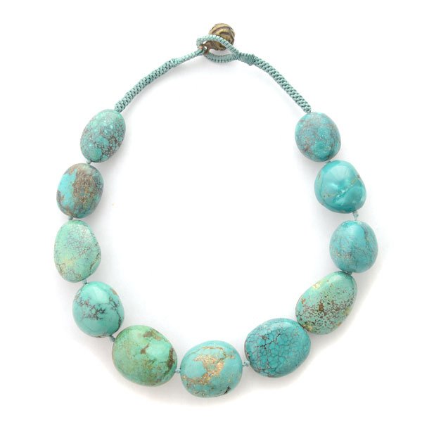 Chinese Turquoise Necklace. (1 of 4)
