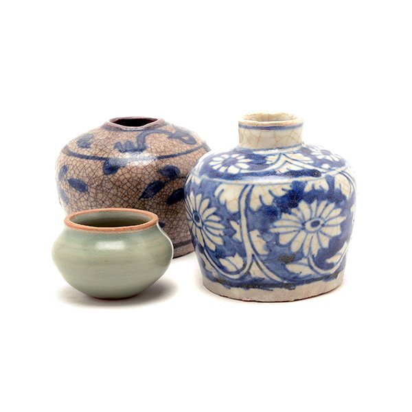 Three Glazed Ceramics Jars, Song and Ming Dynasties (1 of 10)
