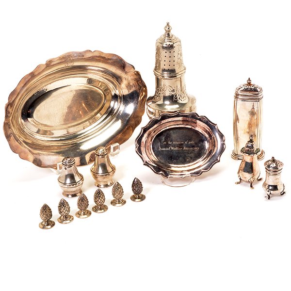 Collection of Sterling Silver Table Articles (1 of 10)