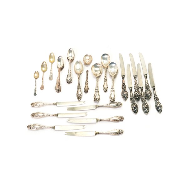 Collection of Art Nouveau Sterling Silver Flatware (1 of 5)