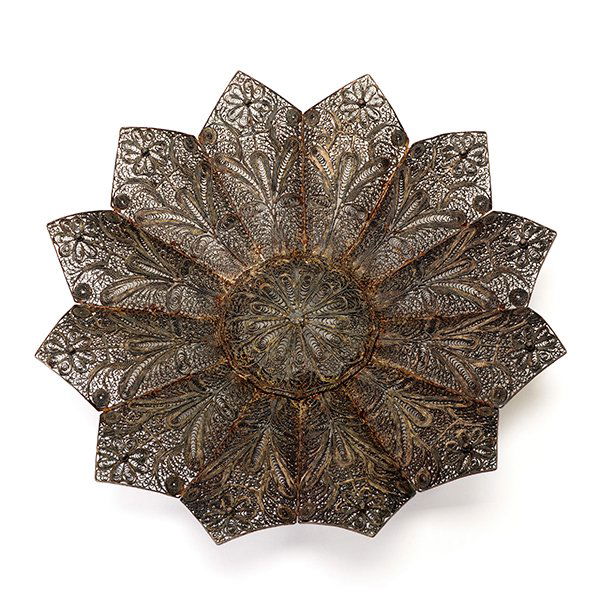 Continental Silver Filigree Tray (1 of 7)