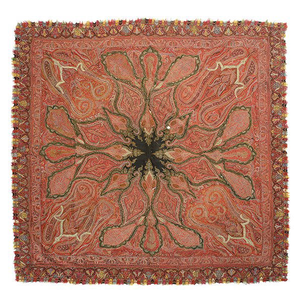 Victorian Kashmir Paisley Shawl (1 of 4)