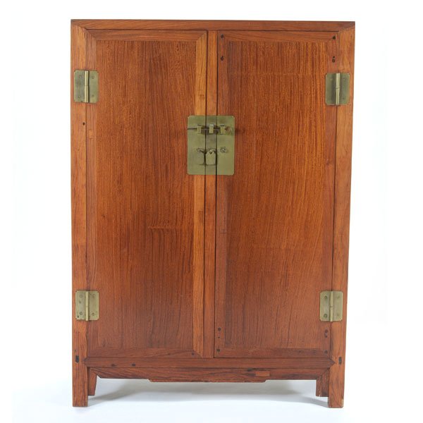 A Huanghuali Square-Corner Cabinet, Republic Period (1 of 6)